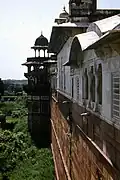 Вид красного форта в Агре