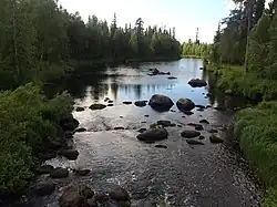 Вид по течению