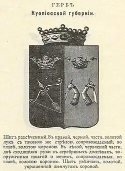 Герб Куопиоской губернии