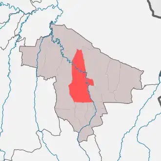 Майртупское сельское поселение на карте