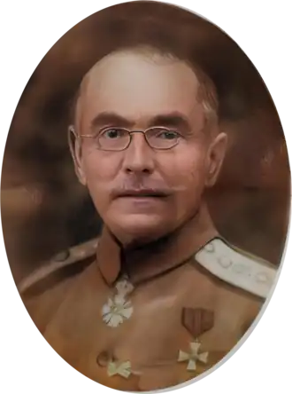 Ген. К. А. Крылов в период жизни в Югославии.