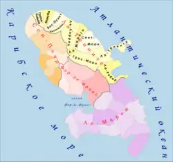 Ла-Трините на карте