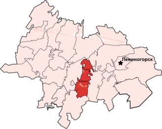 Каркалинское сельское поселение на карте