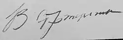 Изображение автографа