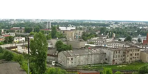 Нынешний вид на территорию Яновского лагеря (ныне — исправительное учреждение)