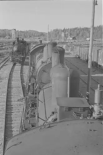 Станция Ляскеля, 30 сентября 1941 год.