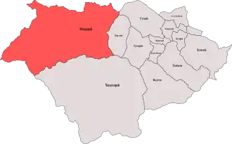 Моцкаройское сельское поселение на карте