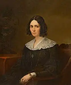 Мягков Т.Е. Портрет Софьи Григорьевны Чернышевой-Кругликовой