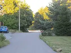 Магазинная улица (Сестрорецк) - вид в сторону Офицерского пляжа