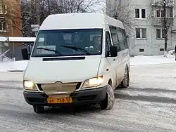 Самотлор-НН-323760 (MB Sprinter 413CDI) на маршруте № 16 в Королёве, Московская область