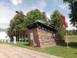 Памятник воинам-гвардейцам Краснознамённого танкового корпуса