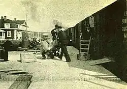 Новая станция Маткаселькя, 1937 год.