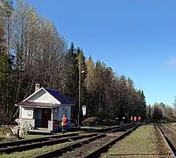 Стрелочный пост № 1.