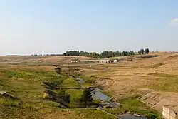 Матца, вид с плотины.