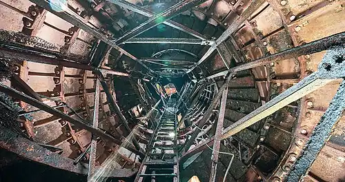 Внутри башни маяка Кастрикум