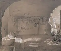 Медведев, Иван Никитич. Черкес-Кермен. [1848-1853] материалы к изданию "Собрание карт и рисунков к исследованиям о древностях Южной России и берегов Черного моря, графа Алексея Уварова" (СПб., 1851-1853)