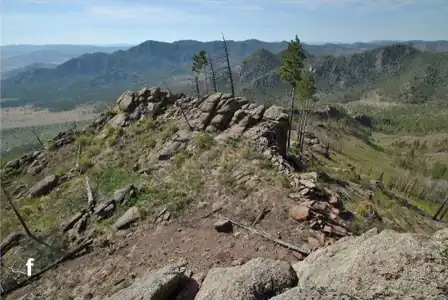 Дальний вал (вид с востока)