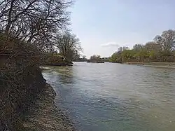 Место соединения Гумса с Сунжей