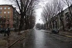 В сторону проспекта Любомира Гузара