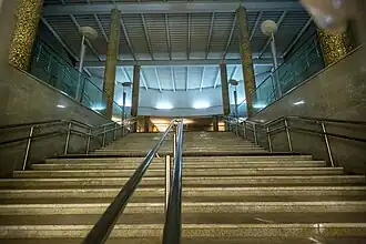 Интерьер недостроенного вестибюля