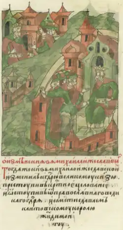 Князь Михаил переходит на службу к Сигизмунду I Старому