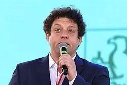 Михаил Полицеймако на книжном фестивале «Красная площадь»