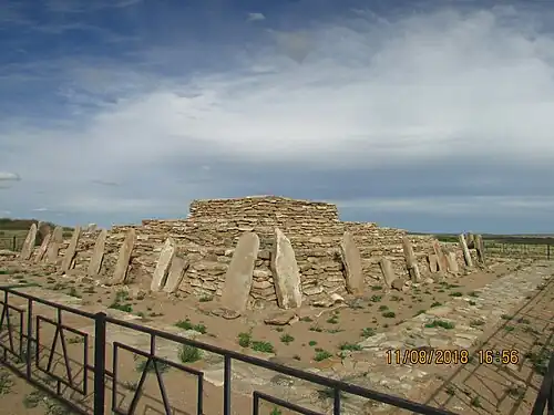 Могильник Каражартас. Бронзового века в Шетском районе 15 век д.н.э
