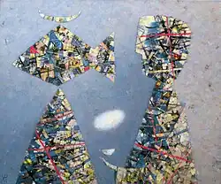 Молитва. 2014, холст, масло, 90 х 100 см