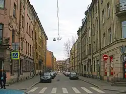 Вид от Малого проспекта