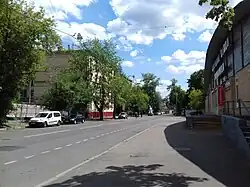 Леснорядская улица, вид от пересечения с Леснорядским переулком