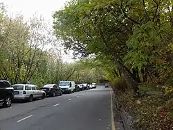 Улица Карьер, вид на юго-восток в районе дома 4