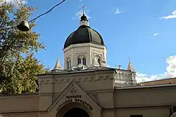 Собор Иоанна Предтечи со стороны часовни, 2022 год