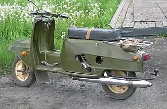 Мотороллер «Турист-М» (1976 года выпуска)