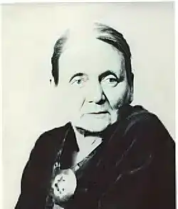 Гедвига Владимировна Мусселиус, жена О. О. Витте, 1930-е годы