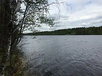 Вид с юго-западного берега