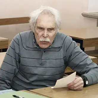 Фотография на заседании семинара кафедры математической логики