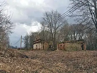 Руины усадьбы, 2017 год