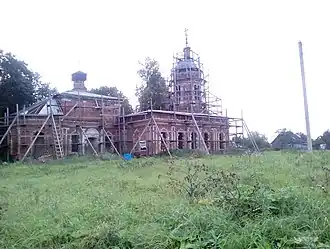 Реставрация Рождественской церкви в Мытниках