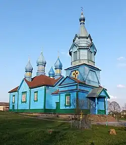Деревянная церковь Св. Параскевы Пятницы в Николаево