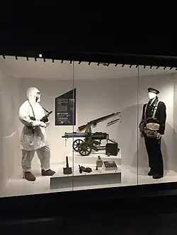 Экспозиция музея «Дон в Великой Отечественной войне» на территории комплекса.