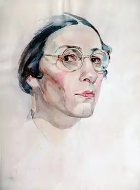 Н. Агапьева. Автопортрет