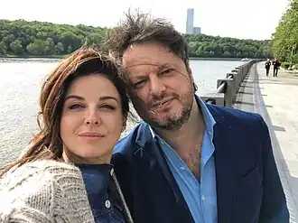 Наталия Власова с бывшим мужем