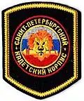 Нарукавный знак корпуса. Введён в 1996 году.