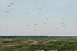 25-я отдельная воздушно-десантная бригада на учениях, Днепропетровская область, 2016 г.