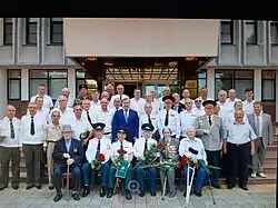 На приёме у Главы РА в честь 100-летия соединенния. Майкоп. 2018