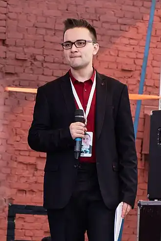 Никита Козырев на фестивале «Видфест»(Санкт-Петербург, 2018 год)