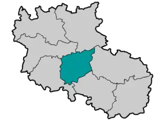 Новоржевский уезд (Новоржевскій уѣздъ) на карте