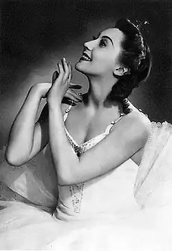 Н. Ястребова в балете «Щелкунчик»