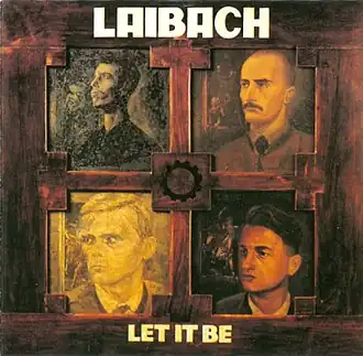 Обложка альбома Laibach «Let It Be» (1988)