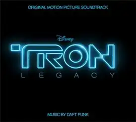 Обложка альбома Daft Punk «Tron: Legacy» (2010)